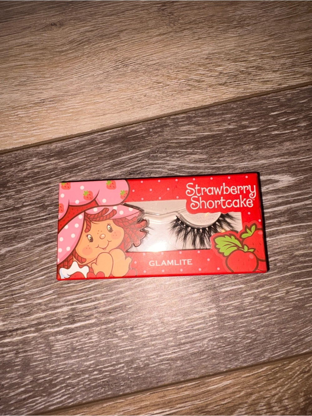 Glamlite Strawberry Shortcake False Lashes - Red Packaging